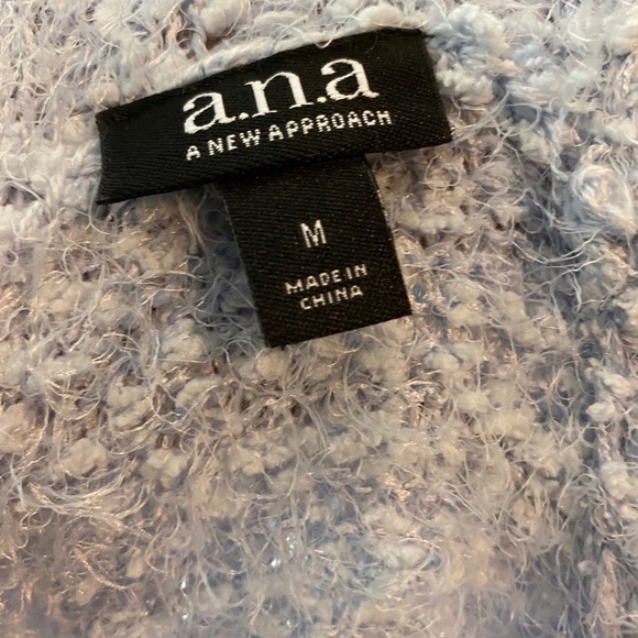 A.N.A Blue Turtleneck Sweatshirt - Picture 5 of 6